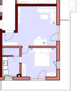 Grundriss Chalet Hedwig + Georg